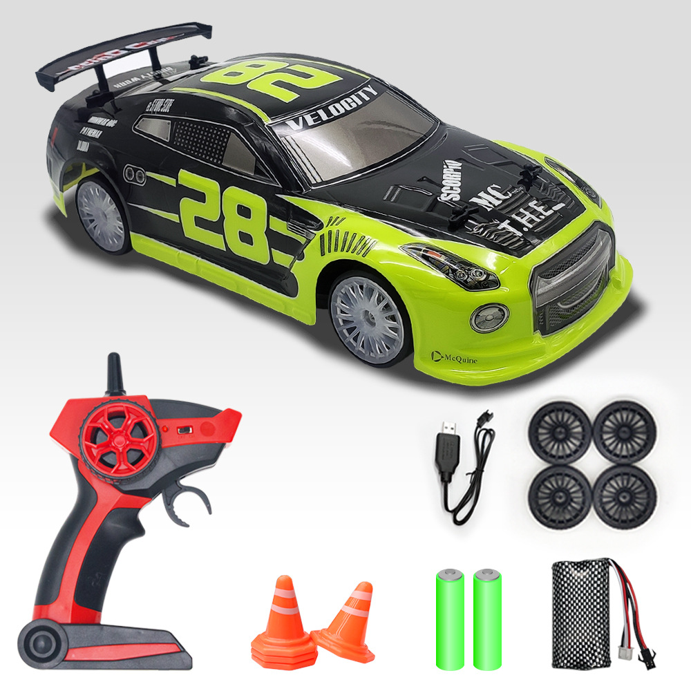 큰 크기 2.4G RC 자동차 1:14 스케일 4WD 원격 제어 자동차 고속 30km/h 모든 지형 RC Vechicle Gtr Super Sport Drift RC CAR