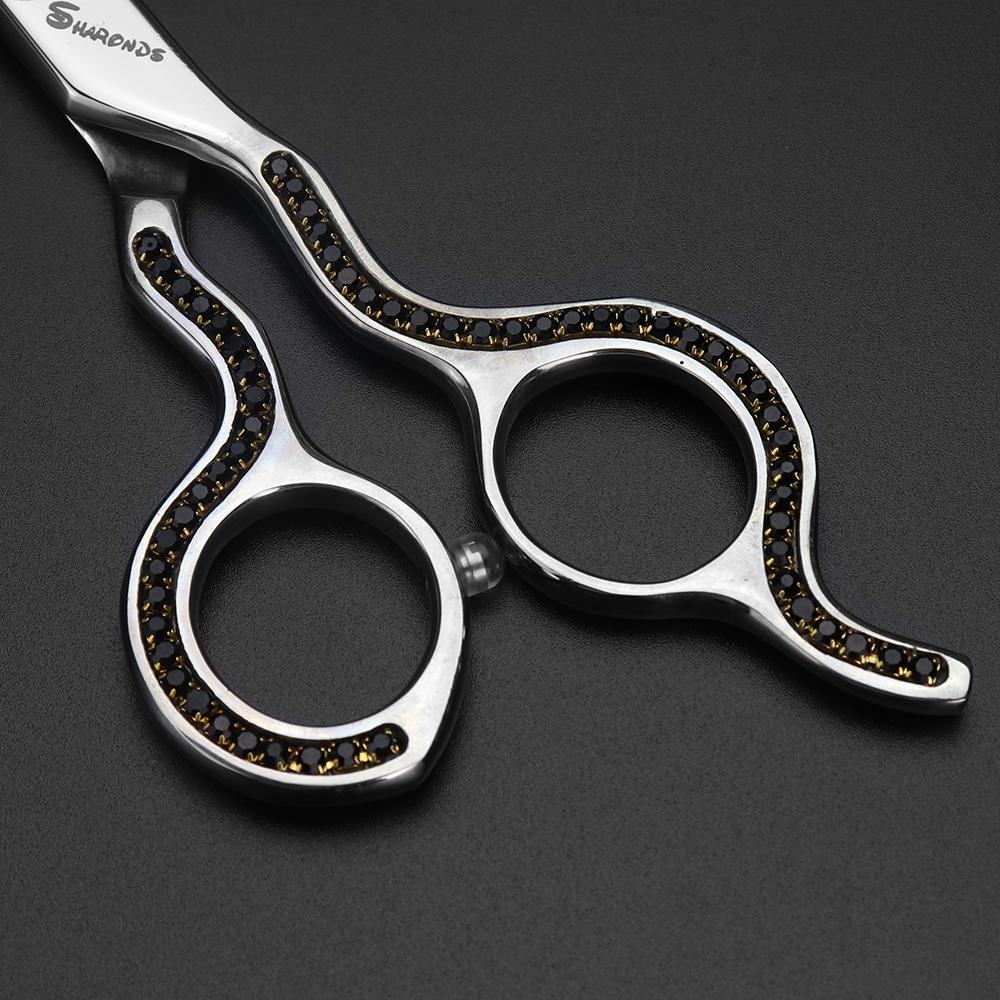 Narzędzia Profesjonalne nożyczki fryzjerskie Japońskie nożyczki fryzjerskie 440C 6 cali i nożyczki do przerzedzania włosów