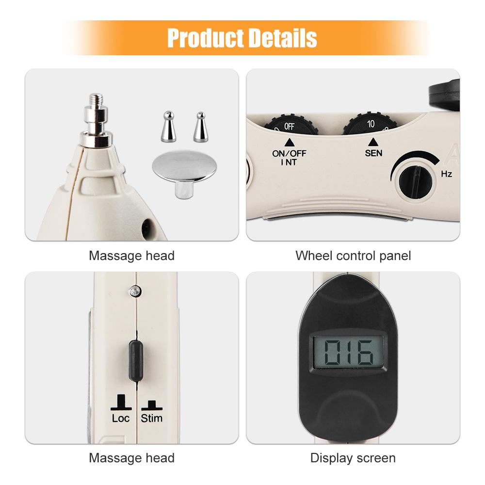 Relaxation Electronic Massage Acupuncture Pen Medical Health Acupuntura Pen Point Detector Pain Therapy Electric Acupuncture Meridian Pen