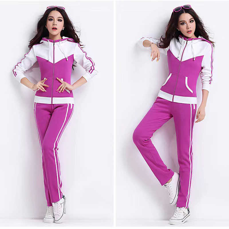 Tracksuits 2023 New South Korean Sports Set Casual Sportswear Two Piece Spring/Summer Women's Wear P230531