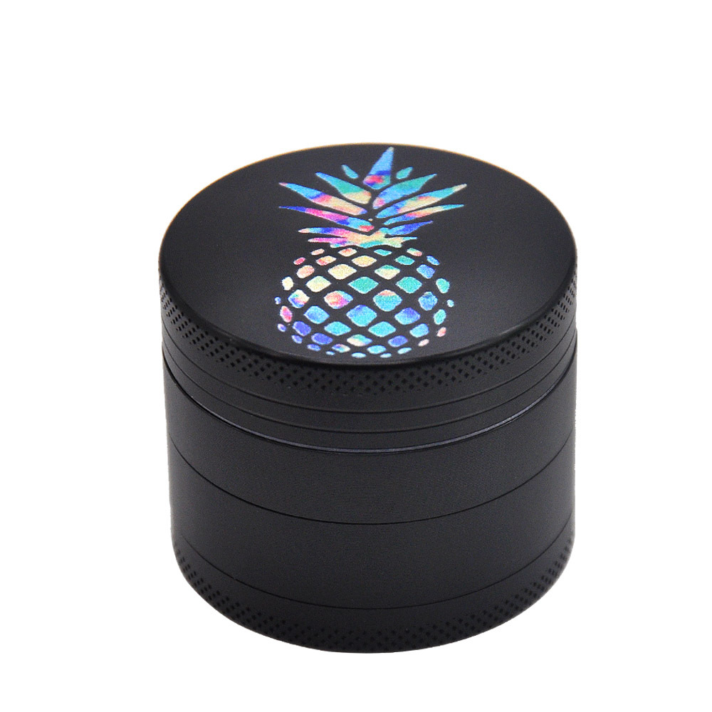 Smoking Pipes Hot selling aluminum alloy grinder in Europe and America, diameter 50mm, four layer metal grinder