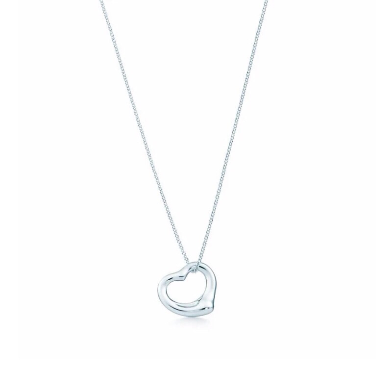 2023 joli pendentif mignon colliers long argent mince chaîne en acier inoxydable concepteur de clé en cristal femmes collier avec sac à poussière bleu et boîte