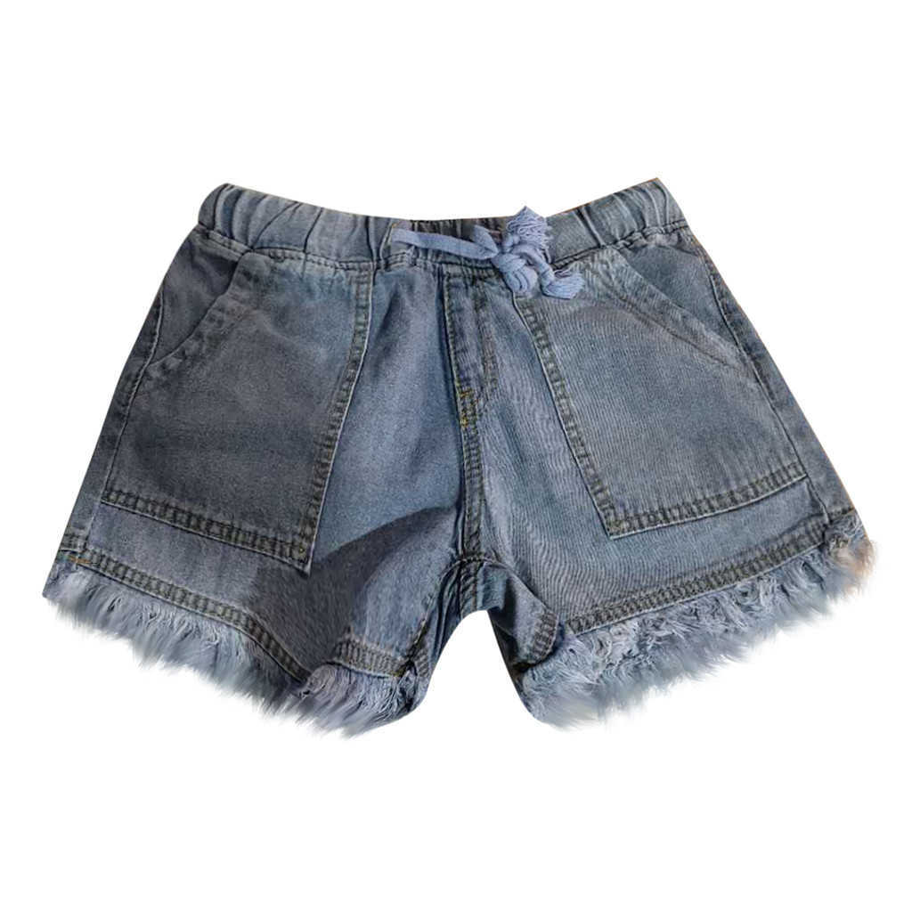 Dames shorts Summer Dames Pocket Pants Tassel Bandages Bottom Shorts Broken Style Denim Jeans Pantalones de Mujer P230530