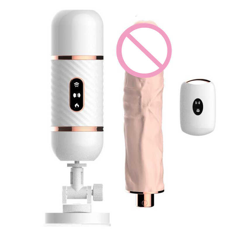 Massagegerät, automatischer beheizter Vibrator, G-Punkt-Pumpe, einziehbarer Dildo für Frauen, Saugnapf, Penis-Fernbedienungsmaschine