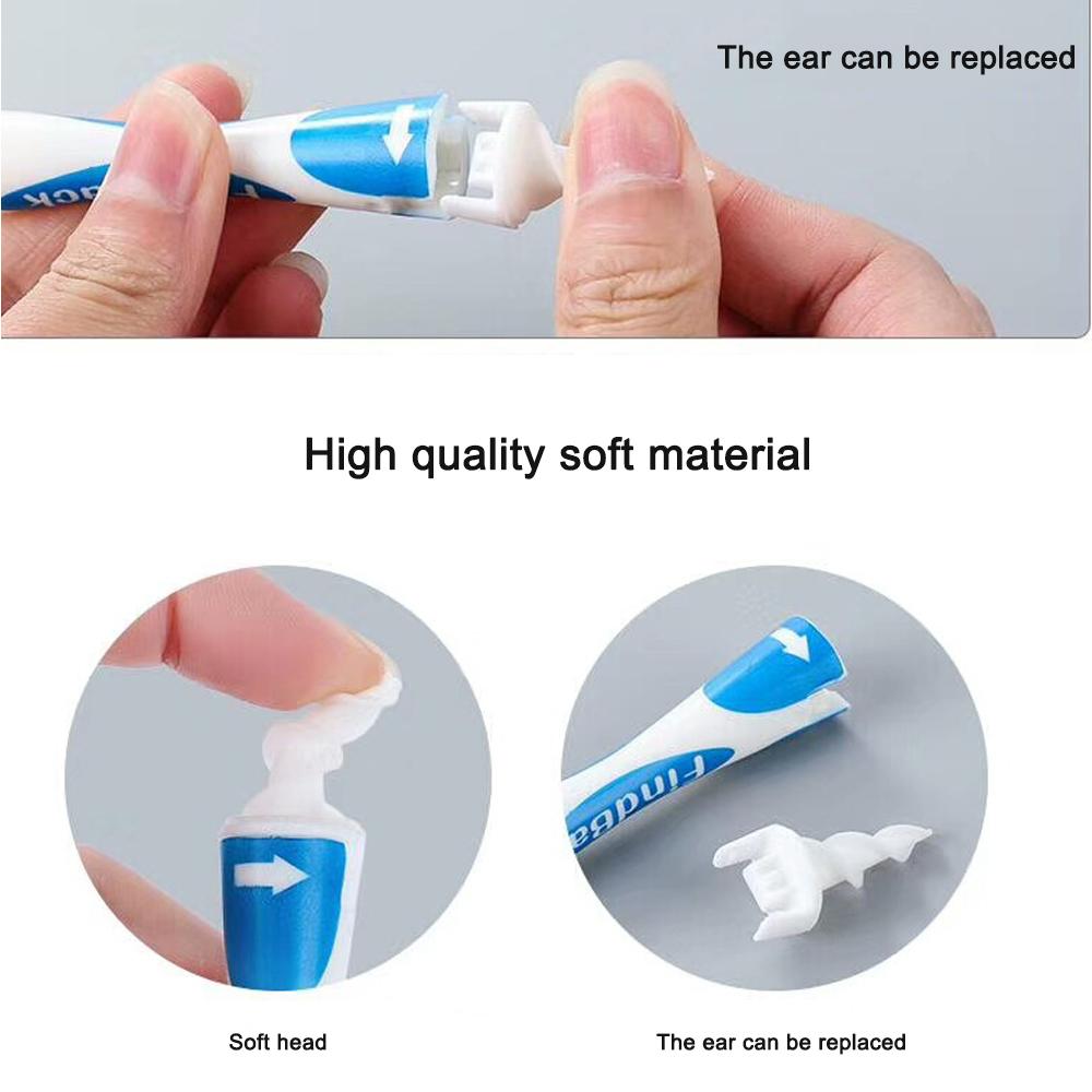 Trimmers Sanitation Safety Safety Cleaner New Spiral Ears Wax Picker 16 Care Soft Spiral Heads Ear Cleaning Amb rab Tool Tool Portable Ears Care Tool