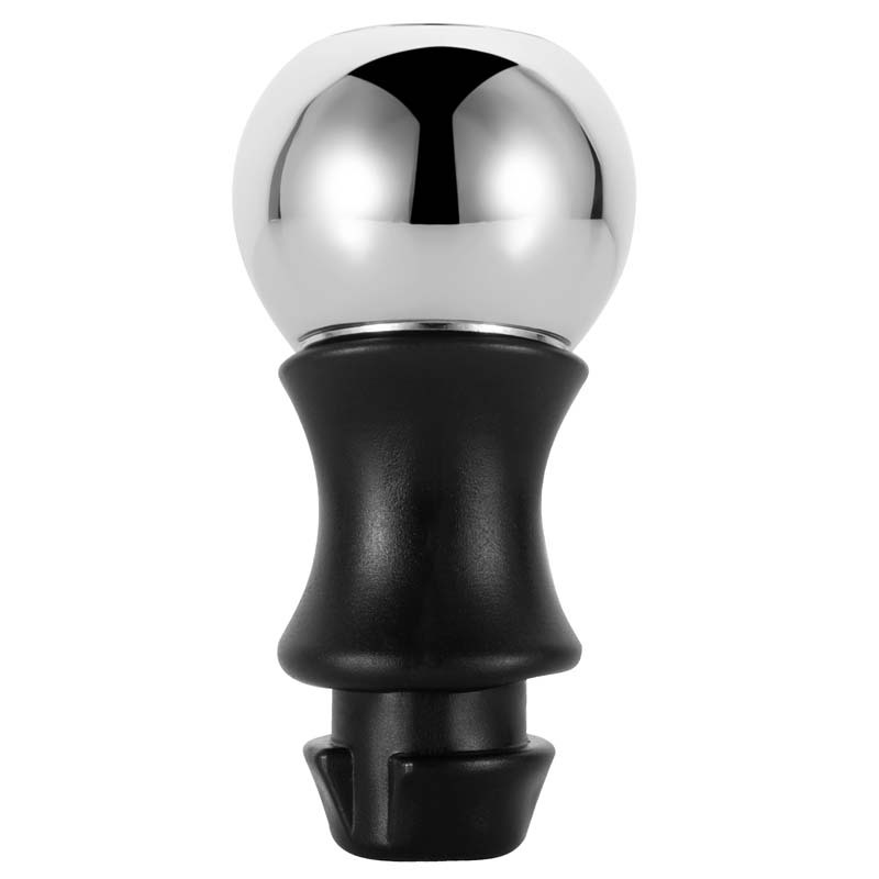 Stainless Steel Gear Shift Knob Chrome Head Lever Adapter Manual 5-Speed Manual Transmission VTS Sports HandballFit for Peugeot 106 206 207 306 307 407 408 508 807