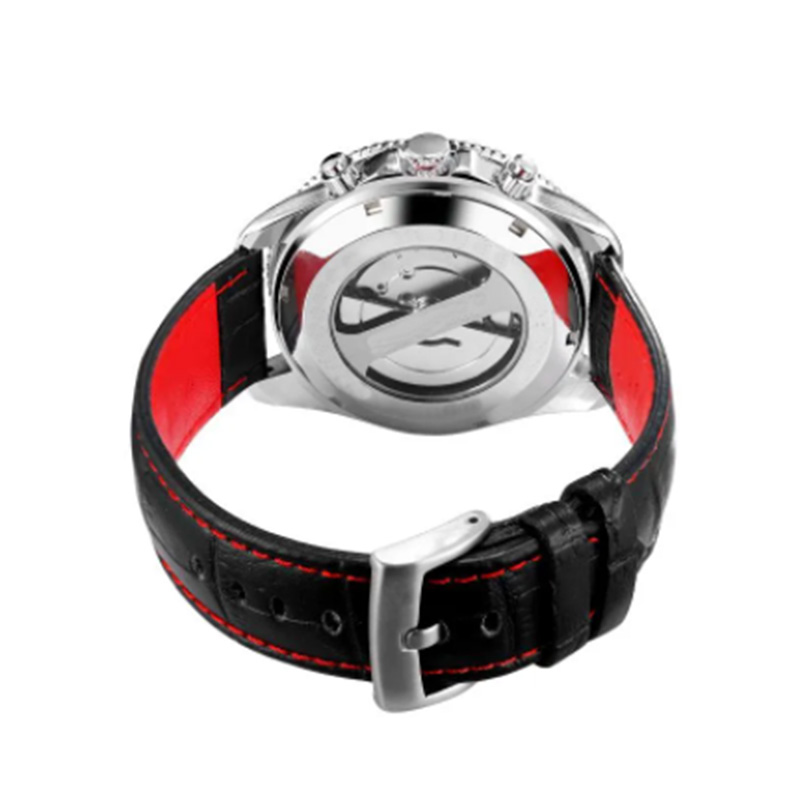 Watch Mens Watch Mechanical movement leather Strap Fashion Watches Waterproof Design WristWatch Montre de luxe sports watch