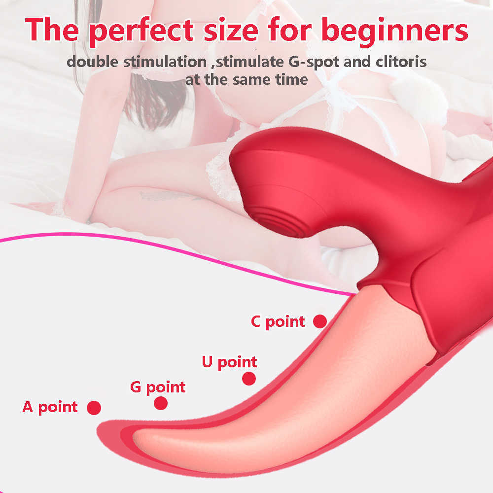 Massager Wireless Tongue Licking Vibrator g Spot Clitoral Stimulator Mini Clit for Women Nipple Sucker Female Masturbator