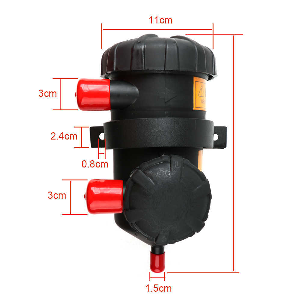 New Universal Provent 200 Oil Separator Catch Can Filter For Ford Patrol Turbo 4Wds Charged Toyota Landcruiser Oil Can 2Mgd-1