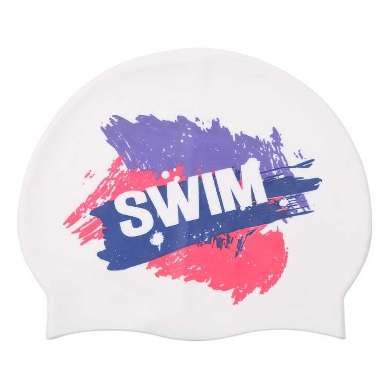 caps Swimming silicone waterproof elastic swimming lightweight comfortable bathing cap suitable for long and short hair P230531