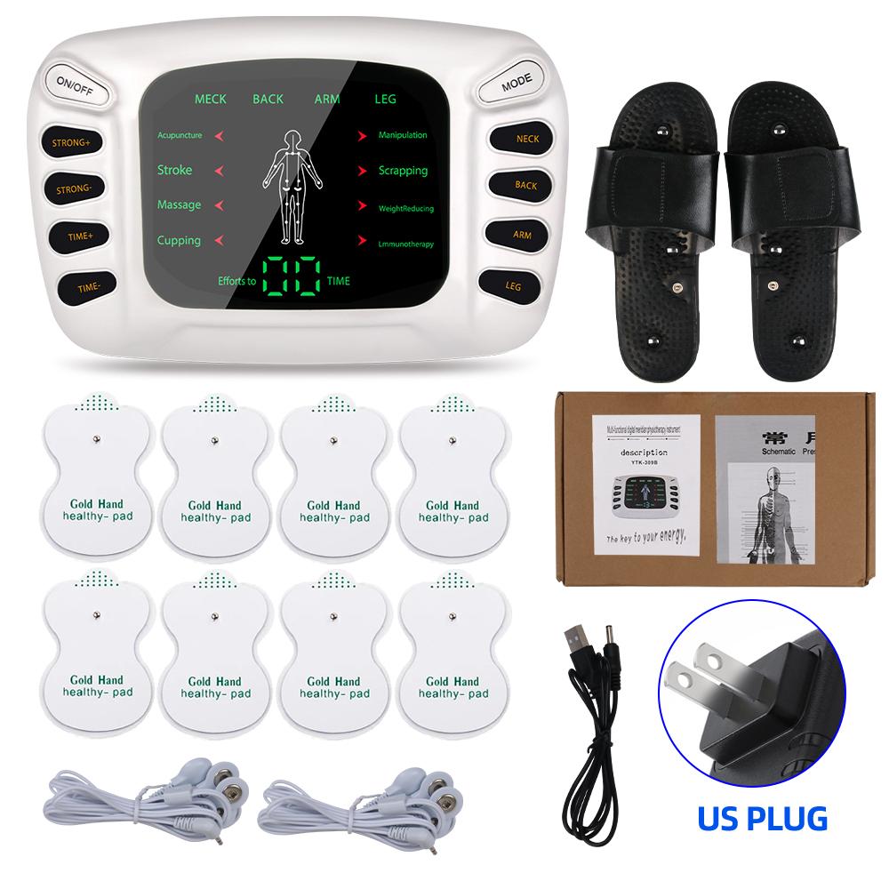 Relaxation Electrostimulator Physiotherapy TENS Machines Eletric Compex Muscle Stimulator EMS Pulse Acupuncture Best Massager For Body Pads