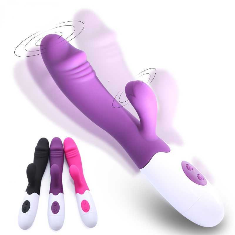 30 Speed Female Masturbator g Spot Vibrator for Couples Dildo Rabbit Vaginal Clitoral Women