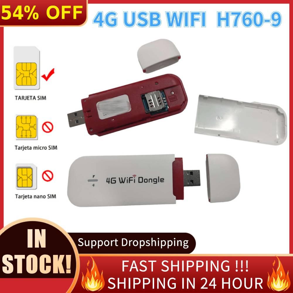 Routeurs 4G LTE USB WiFi Dongle WiFi Network Carte Ethernet Router 150 Mbps Adaptateur de réseau sans fil déverrouillé pour les appareils MID UMPCS pour ordinateur portable