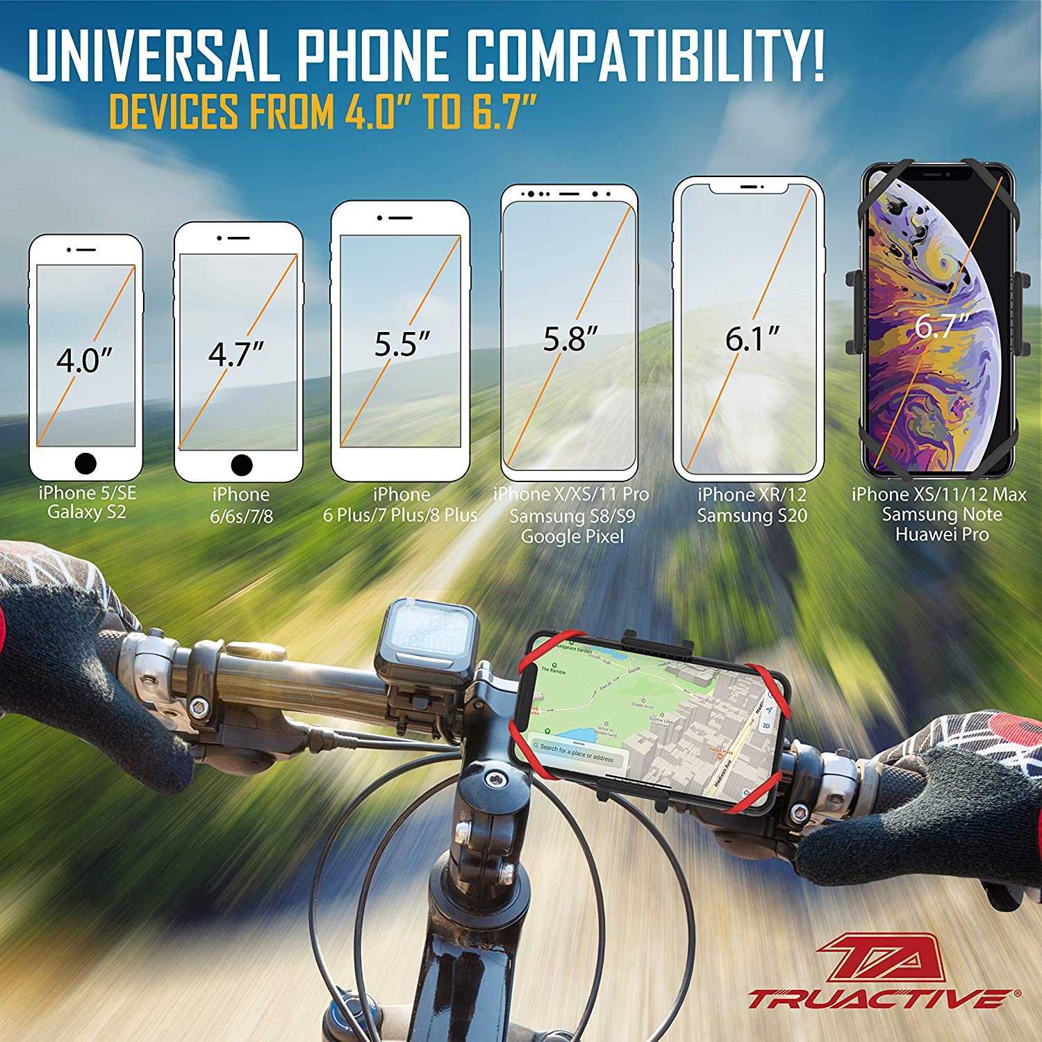 Universal Telefon Halter Fahrrad Mobile Handy Halter Motorrad Halter Celular Für iPhone Samsung Xiaomi GPS Halterung