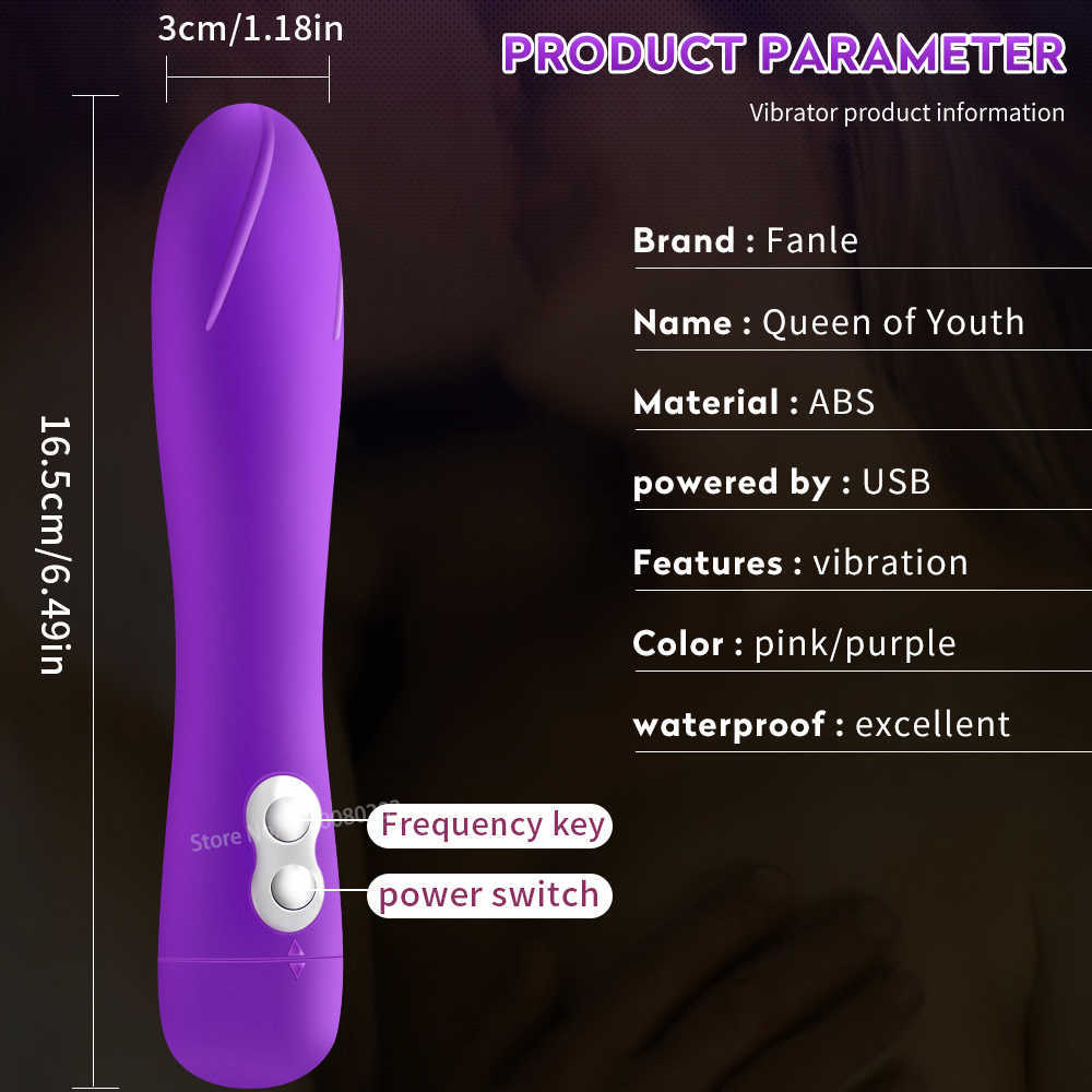 Potente vibratore le donne g Spot stimolatore del clitoride Macchina adulti Strumento di massaggio erotico anale Bacchetta masturbatore femminile