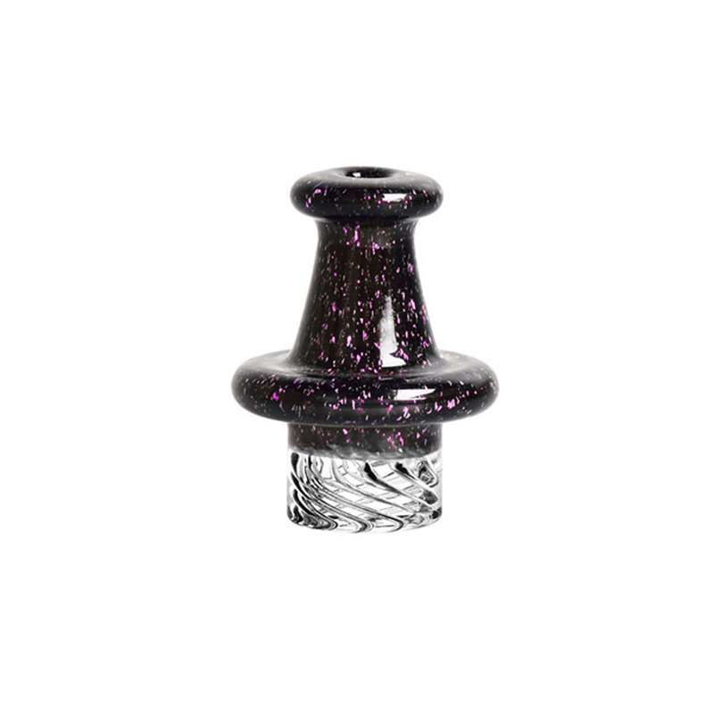 Cool 30MM Fumo portatile colorato Sparkle Vetro spesso fatto a mano Bubble Carb Cap Nails Dabber Bong Oil Rigs Narghilè Shisha Waterpipe Bowl Bubbler Tip Hat DHL