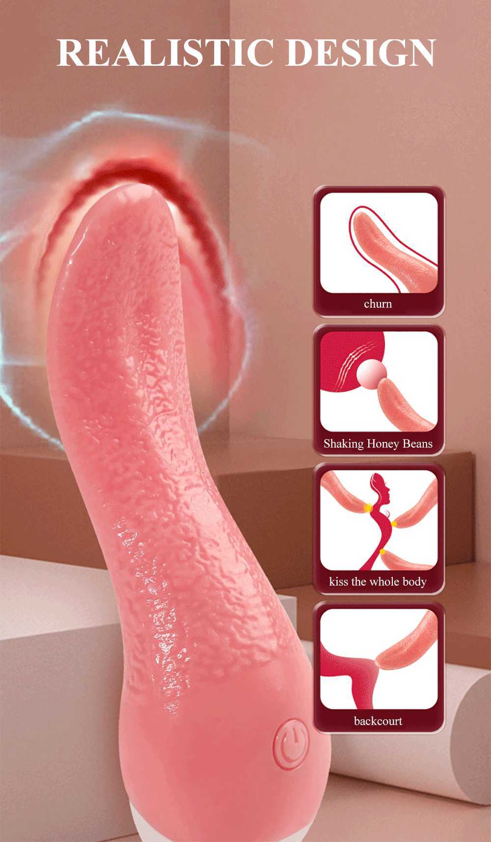 Massageador língua lambendo vibrador feminino g ponto estimulador clitoral mini clit para recarregável mamilo masturbador feminino