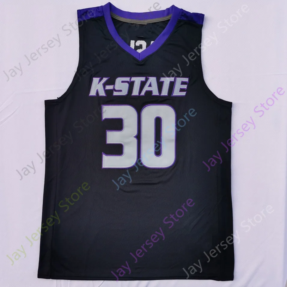 Kansas State Wildcats Basketball Jersey NCAA College Xavier Sneed Makol Mawien Stockard III DaJuan Gordon Murphy Richmond Blackman Kasubke Linguard Jr. Lewis