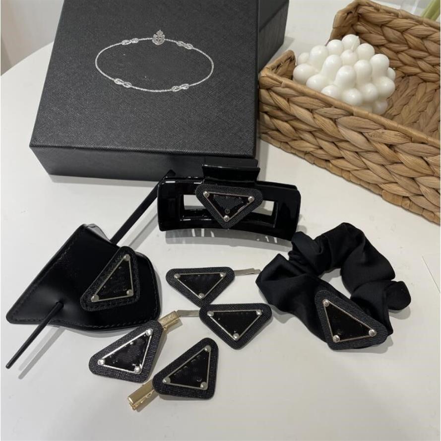European and American personality triangle letters Hair Clips & Barrettes retro style set headdress female high quality fast deliv223J