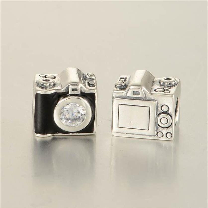 Breloques en argent sterling S925 pour bijoux d'appareil photo, perles PRIGINALS, adaptées aux bracelets de style européen LW590H7284Y