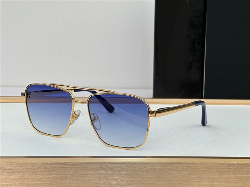 Novo design de moda óculos de sol masculinos THE PADKYLOB formato quadrado K moldura dourada estilo popular e generoso óculos de proteção uv400 de alta qualidade ao ar livre