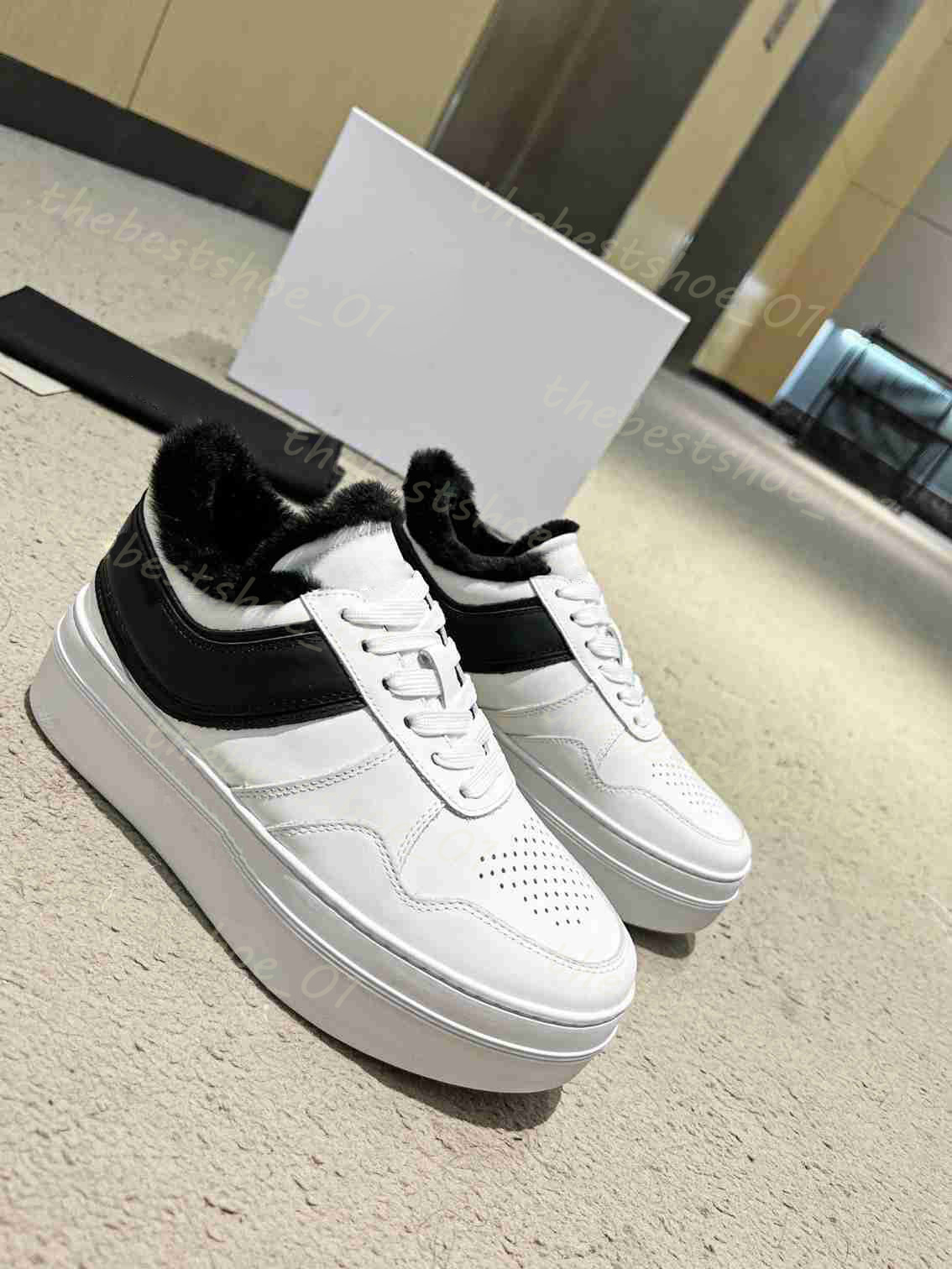 Designer Casual Chaussures Triple Noir Blanc Polyvalent Confort All-Star Performance Extraordinaire Femmes Baskets En Cuir De Veau Baskets En Plein Air De Haute Qualité