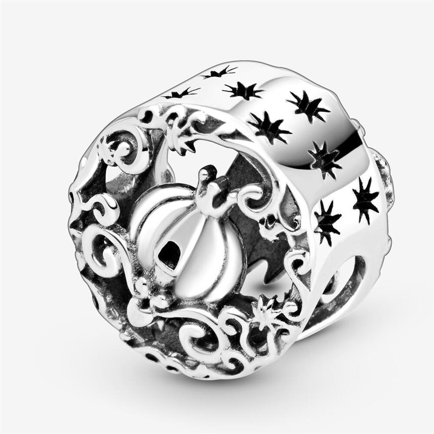 Neue Ankunft Charms 925 Sterling Silber Prinzessin Mitternacht Kürbis Charme Fit Original Europäischen Charm Armband Mode Schmuck Access265T