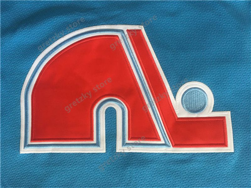 Quebec Nordiques Vintage jerseys 19 SAKIC 13 SUNDIN 26 STASTNY 10 LAFLEUR 22 MAROIS 21 FORSBERG excellent CCM Hockey Jerseys