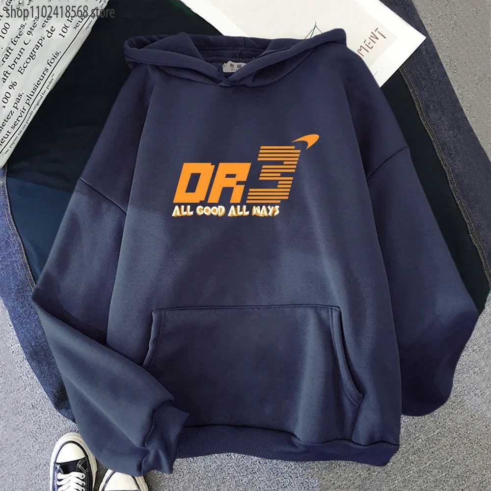 Sweats à capuche pour hommes 2023/2024 Nouveau F1 Formule 1 Racing Team Sweatshirts Daniel Ricciardo 3 Pull Streetwear Jeu Femme Vêtements Polaire Y2k Dessin animé Crewneck pour moi A1vh