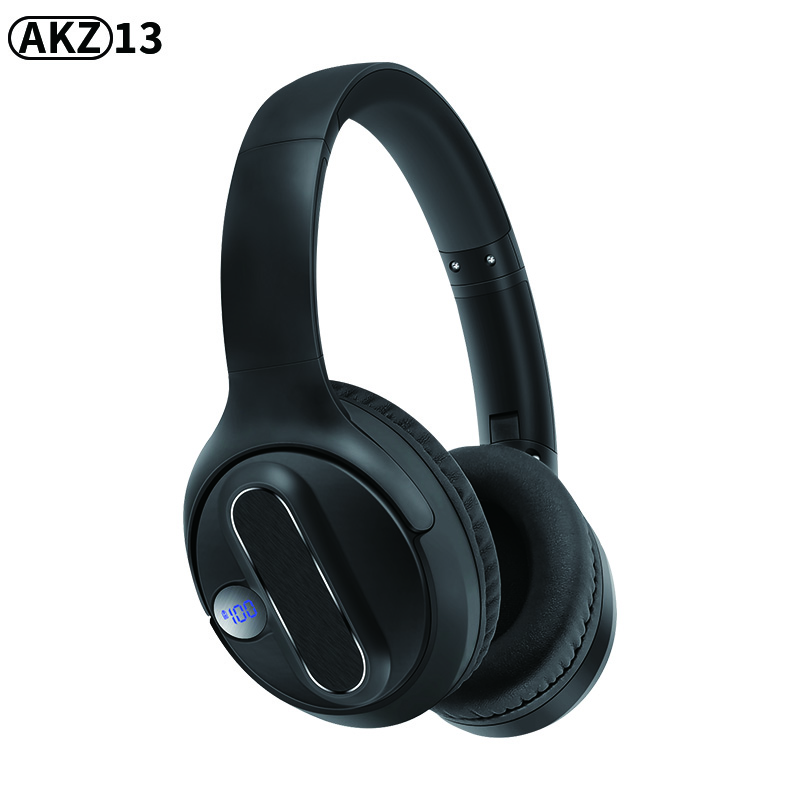 AKZ-13 AKZ-13A WH-1000XM4 BLUETOOTH 5.3イヤホンゲームヘッドセットLEDディスプレイロングスタンバイHIFIサウンドウォータープルーフスポーツヘッドフォン