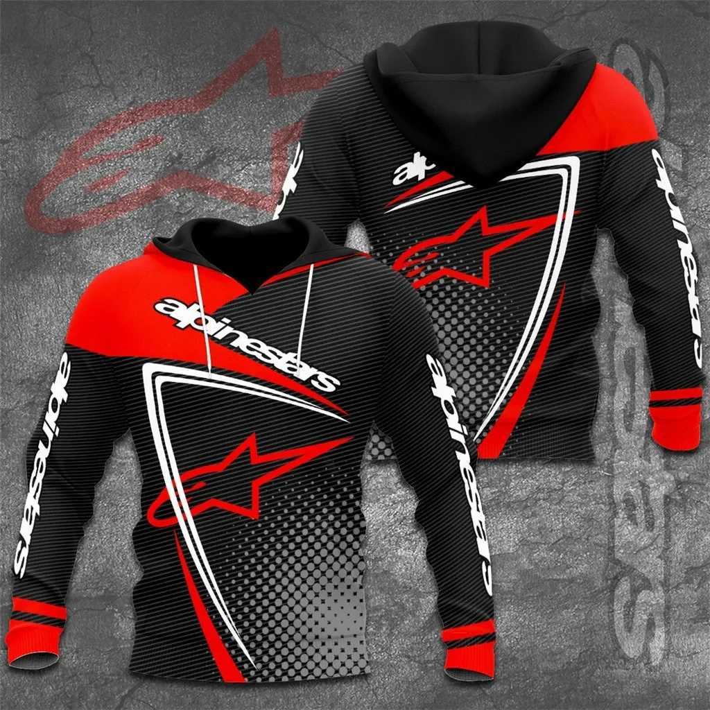 Sweats à capuche pour hommes 2023/2024 Nouveau F1 Formula One Racing Team Sweatshirts Moto Imprimer Femmes Y2k Casual Hiver Paresseux Style Pull Plus Taille 70nv