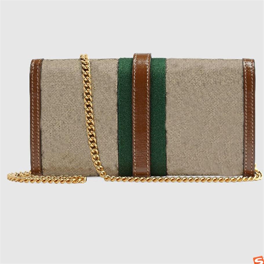 Bolsas carteiras femininas bolsa de zíper bolsa de carteira feminina portador de cartas de moda bolso de bolsas longas para mulheres com póbaco de caixa de pó Chain322b