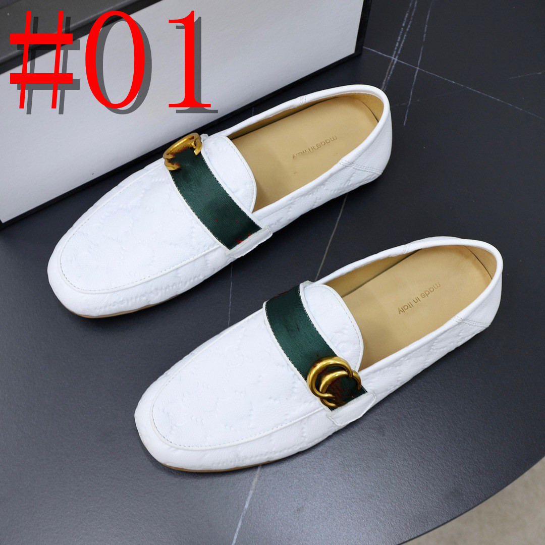 37MODEL Primavera Verano Diseñador Hombres Mocasines Mocasines de gamuza de color sólido Resbalón en el zapato de conducción Moda Negocios Casual Boda Zapatos de vestir de lujo diarios