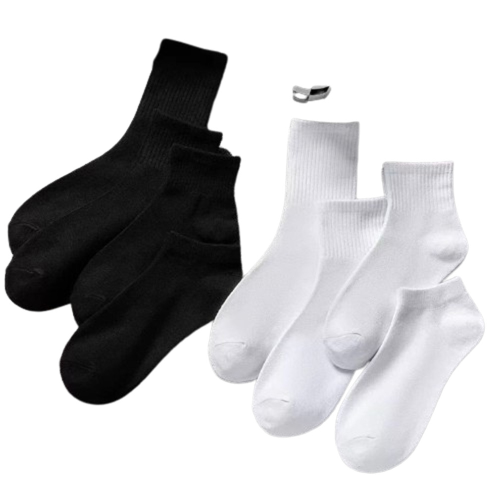 SOCKS Sonbahar ve Kış Erkekler Spor Pamuk Çoraplar Çift Erkek ve Kadın Orta Uzunluk Socks Basketbol Çoraplar Moda Marka Çorapları F5