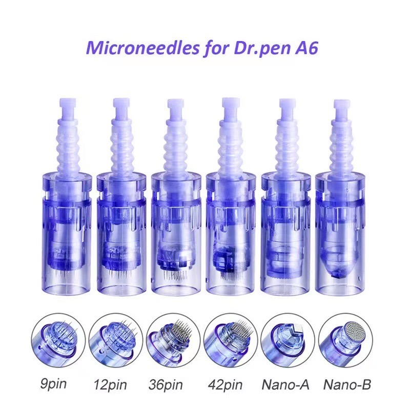 N2/M7/M5/E30/A6/A1/A10 DR Pen Mikroiğleedle Mikroiğling için süngü yuva kartuşu iğnesi 1/3/5/7/9/12/3/36/42/yuvarlak Nano 3D 5D ipuçları için