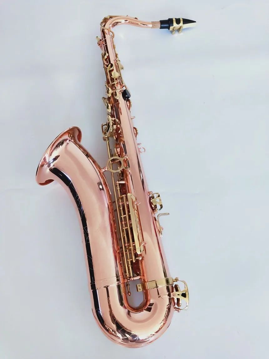 Nowy profesjonalny T-902 Saksofon wspierający tenorowy Fosfor Brązowy złoty klucz tenorowy saksofon saksofon