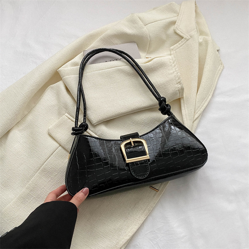 Design women's bags fashion minority retro one-shoulder underarm bag leisure messenger bag spring 2023 new CCJ3026