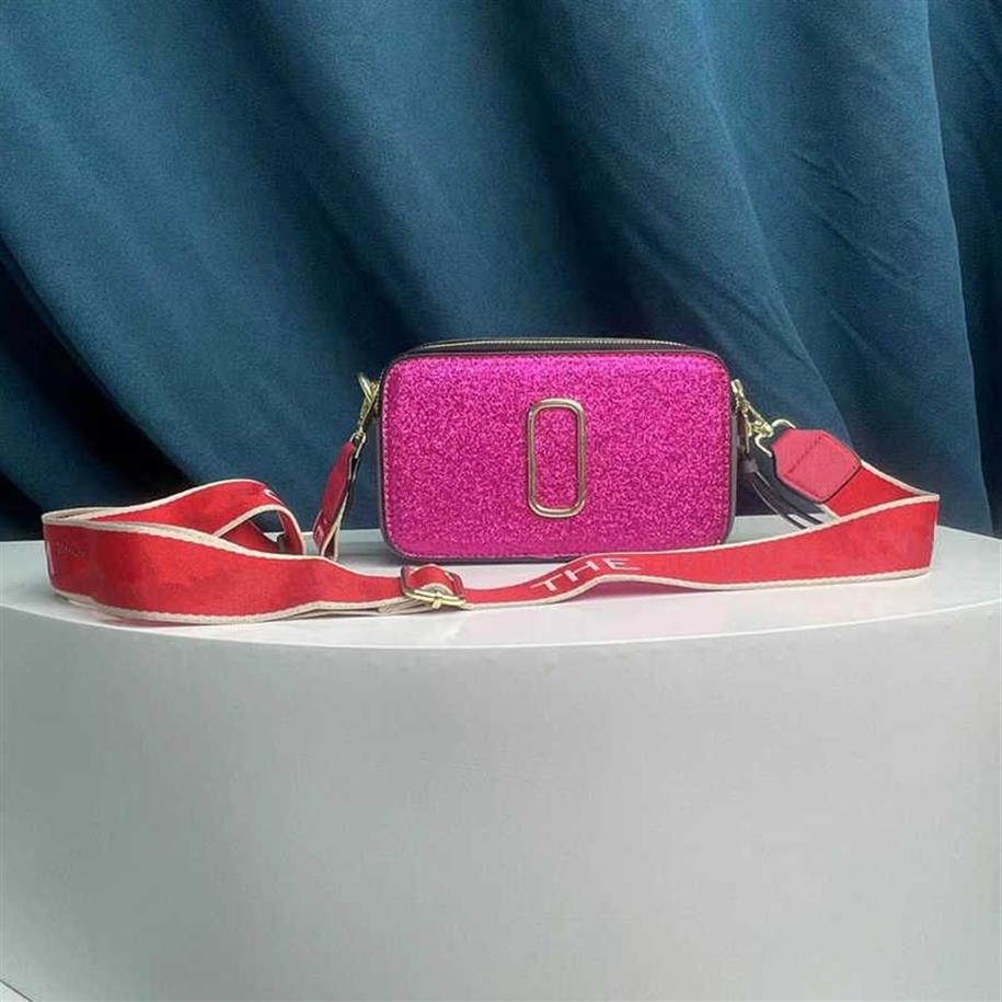 Розничная дизайнерская сумка новая женщина на плечах контрастных цветов портативная текстура сумки для камеры мода Messenger Bags195m