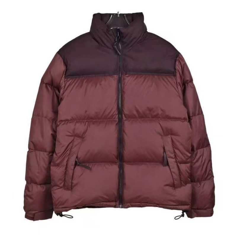 Ta4w Damenwesten US-Version North Face Tnf1996 Jacke mit Kapuze Herren und Damen weiße Ente 350 g Daunenfüllung 90 Paare 700 Stickerei