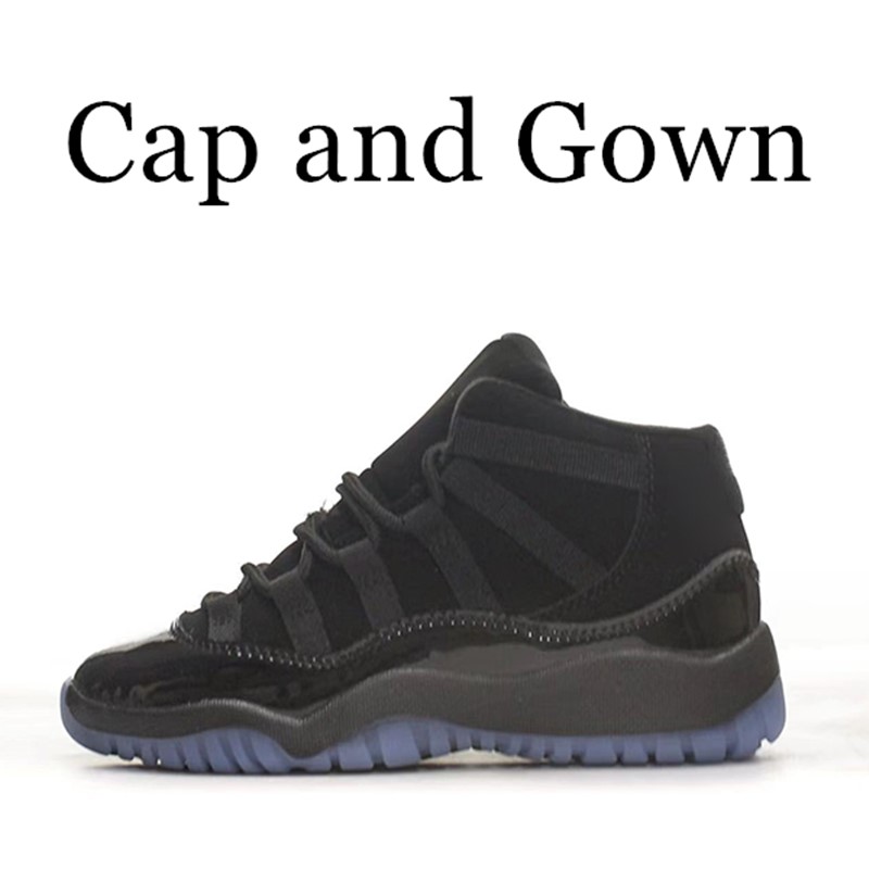 Cherry 11s XI Children Kids shoes 11 boys basketball Jumpman shoe DMP Bred Cool Grey black sneaker Chicago designer military trainers baby youth toddlers infants