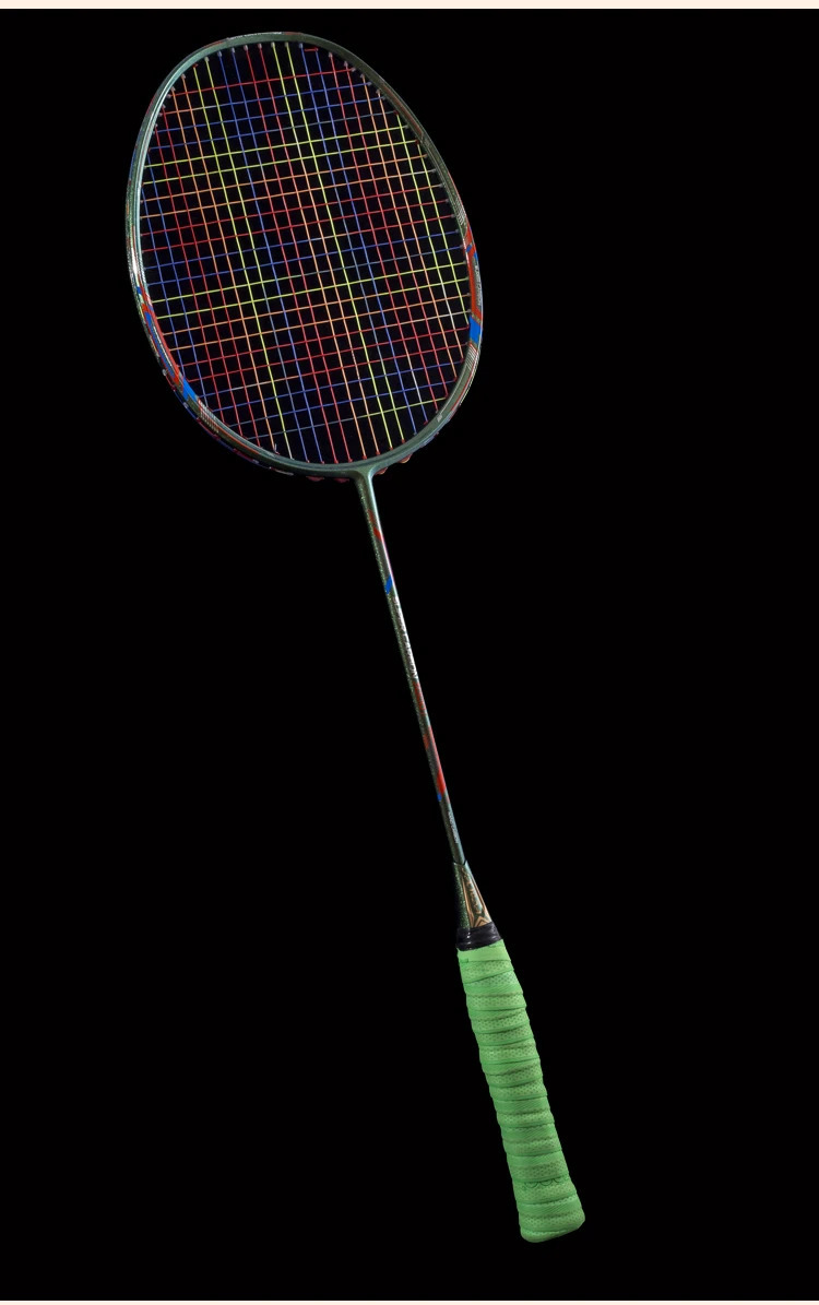 Rakiety badmintona Wtórne wzmocnienie T5 4U 82G Rakiety z włókna węglowego Badminton rakiety z torbami Profesjonalne ofensywne Racquet Padel 231201