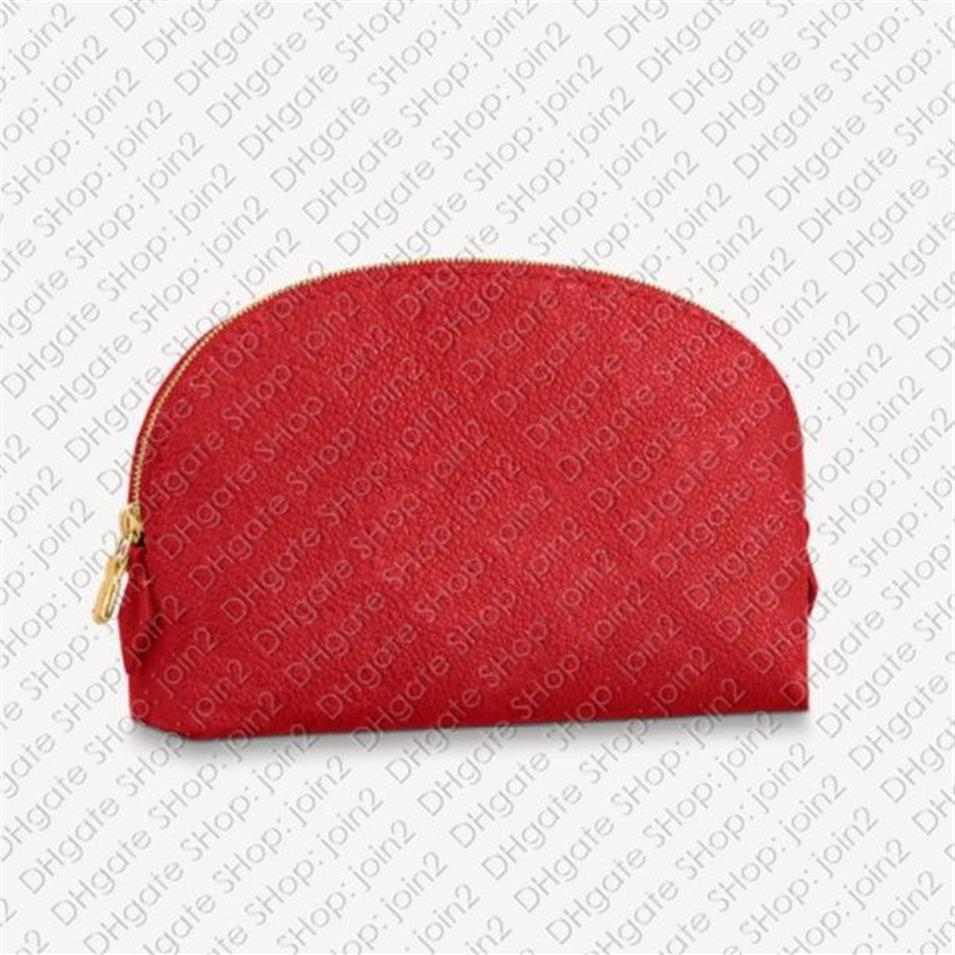 M69414 COSMETIC POUCH PM GM Designer Dames Make-up Beauty Case Toilettas Toilettasje Dopp Kit Sieraden Lippenstift Tas Empreinte Emboss2641