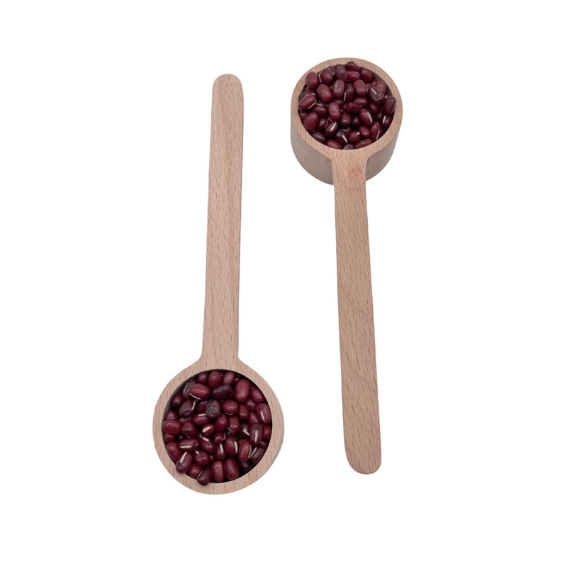 Beech Measuring Spoon Coffee Scoop For Ground Coffee Wood Coffee Spoon Wood Measuring For Coffee Beans Ground LX6267