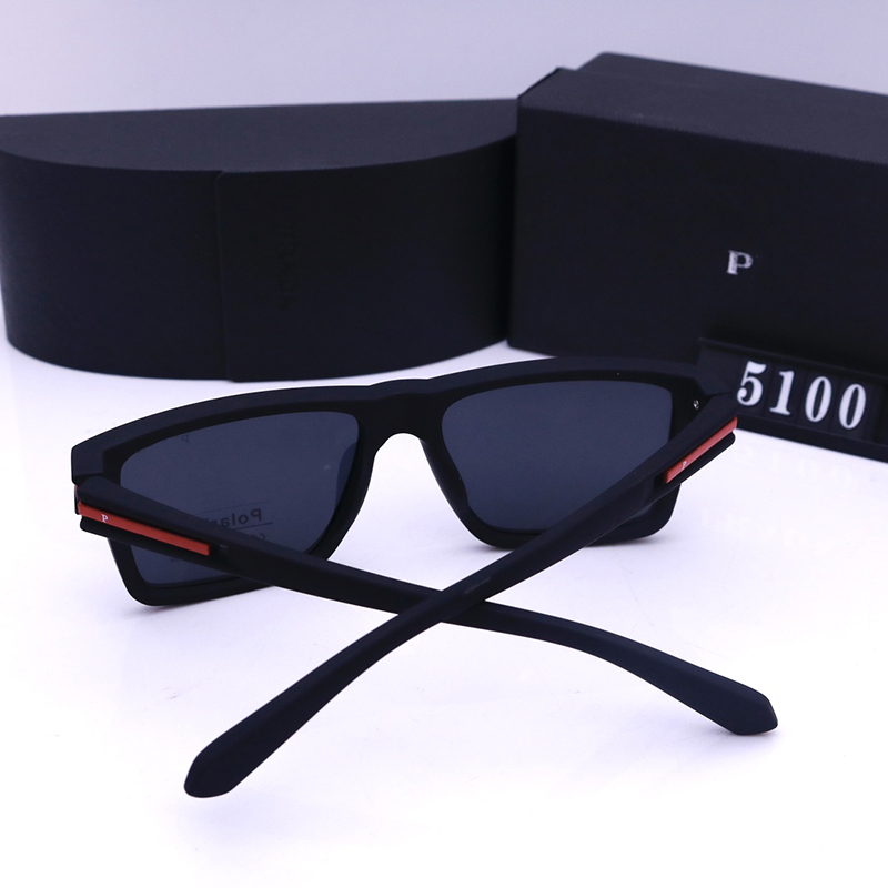 Designer-Sonnenbrillen für Herren, trendige quadratische Sonnenbrillen für Damen, Trend-Männer, lässige Geschenkbrillen, Strandbeschattung, UV-Schutz, polarisierte Brillen mit Box