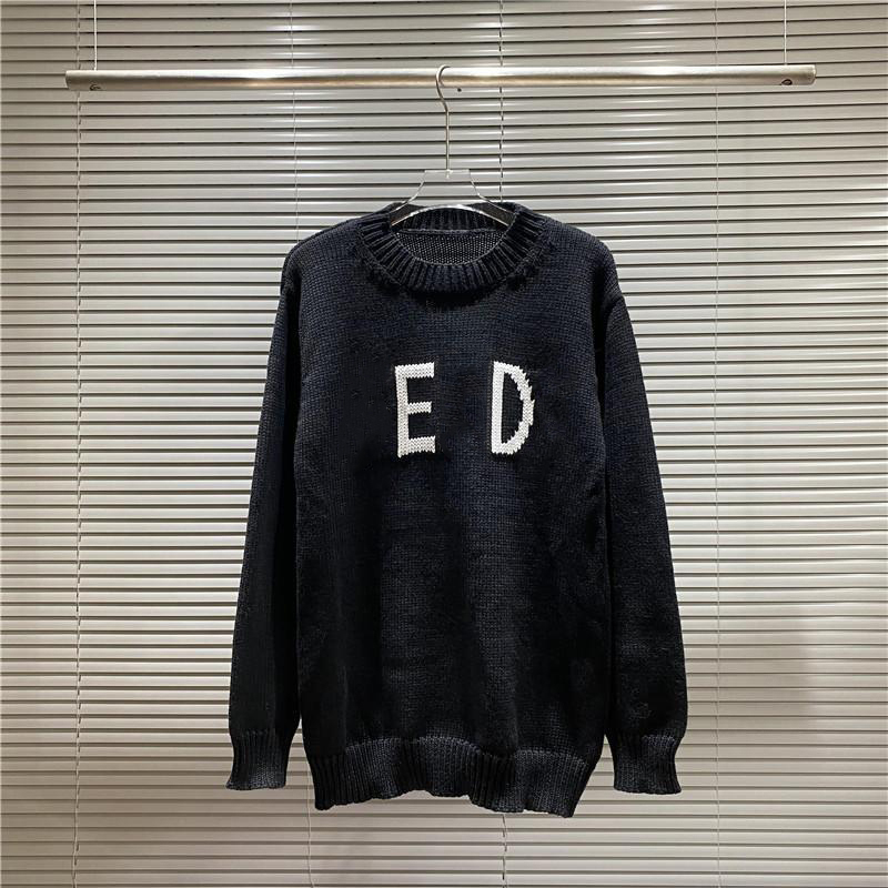 Designer crewneck sweater monogram printed men's sweater t shirt quality good round long sleeve embroidered hoodie
