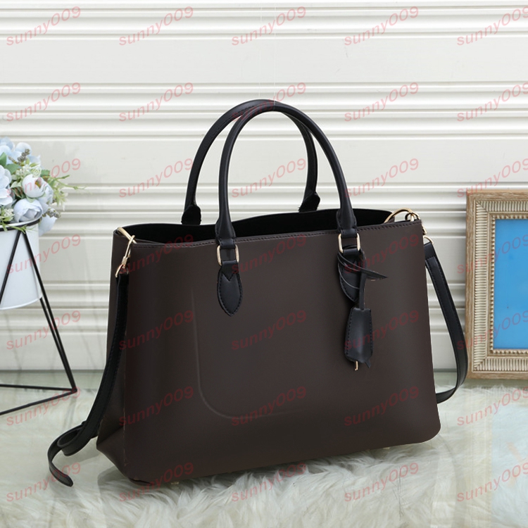 Große Einkaufstasche, Pendlertasche mit mehreren Fächern, strukturierte und mehrlagige Handtasche, luxuriöse Designer-Umhängetasche