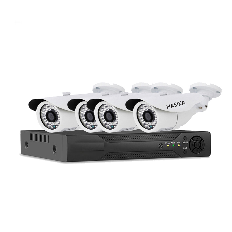 4 kanały zestawy kamery DVR 2.0MP 4CH Safety Sureveillance DVR Set Set Support APPPONE CELLPONEM XMEYE