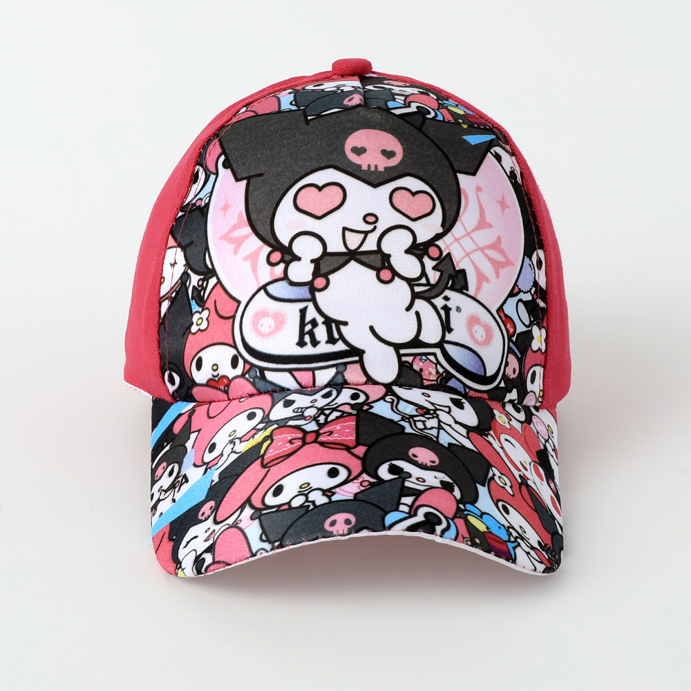 Nieuwe kinderen Baseball Cap Cartoon Anime Design Hat buitenshuis Cap Hip Hop gemonteerde pethoeden voor kinderjog 11style