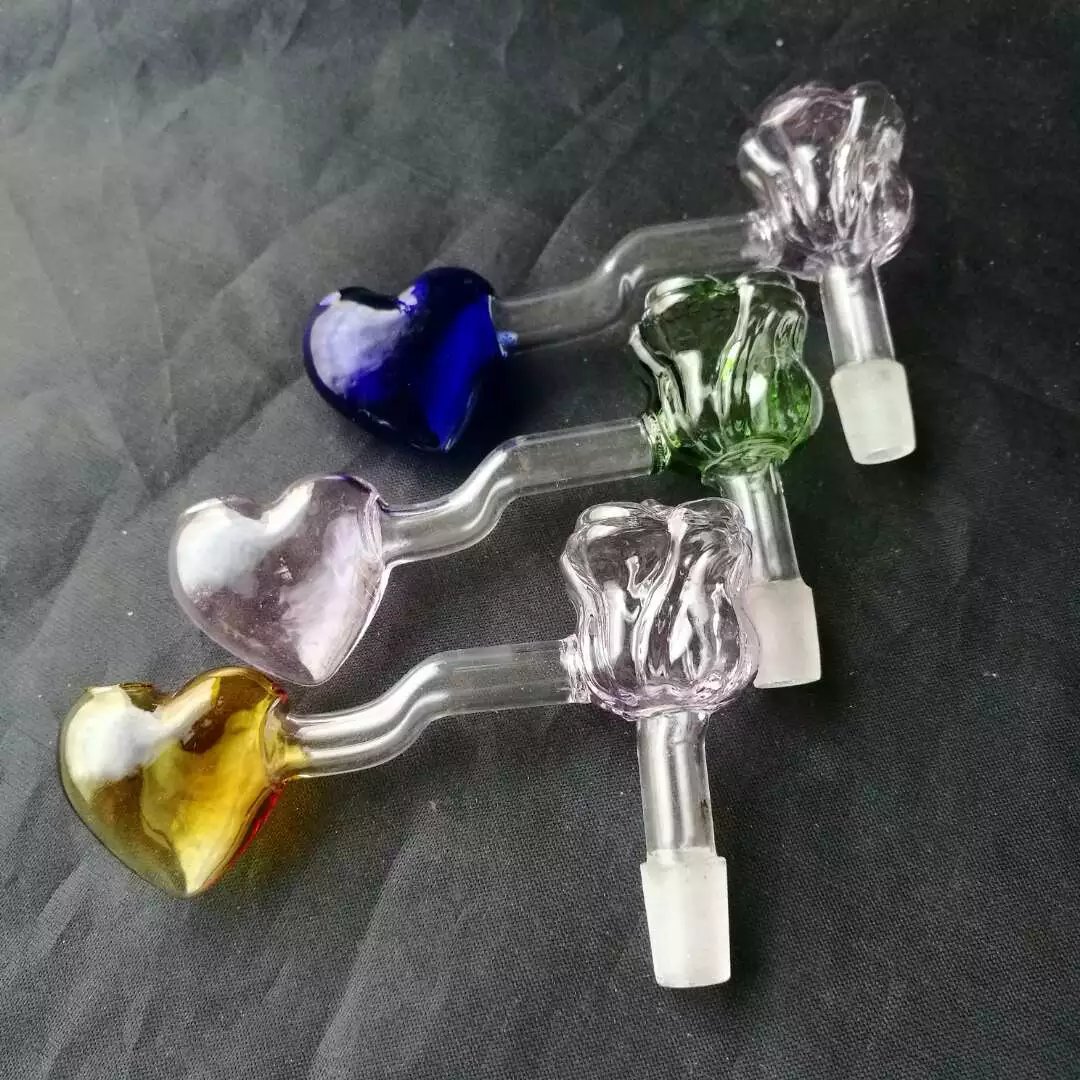 Narguilés Rose Head Board, gros Bongs brûleurs à mazout tuyaux conduites d'eau en verre