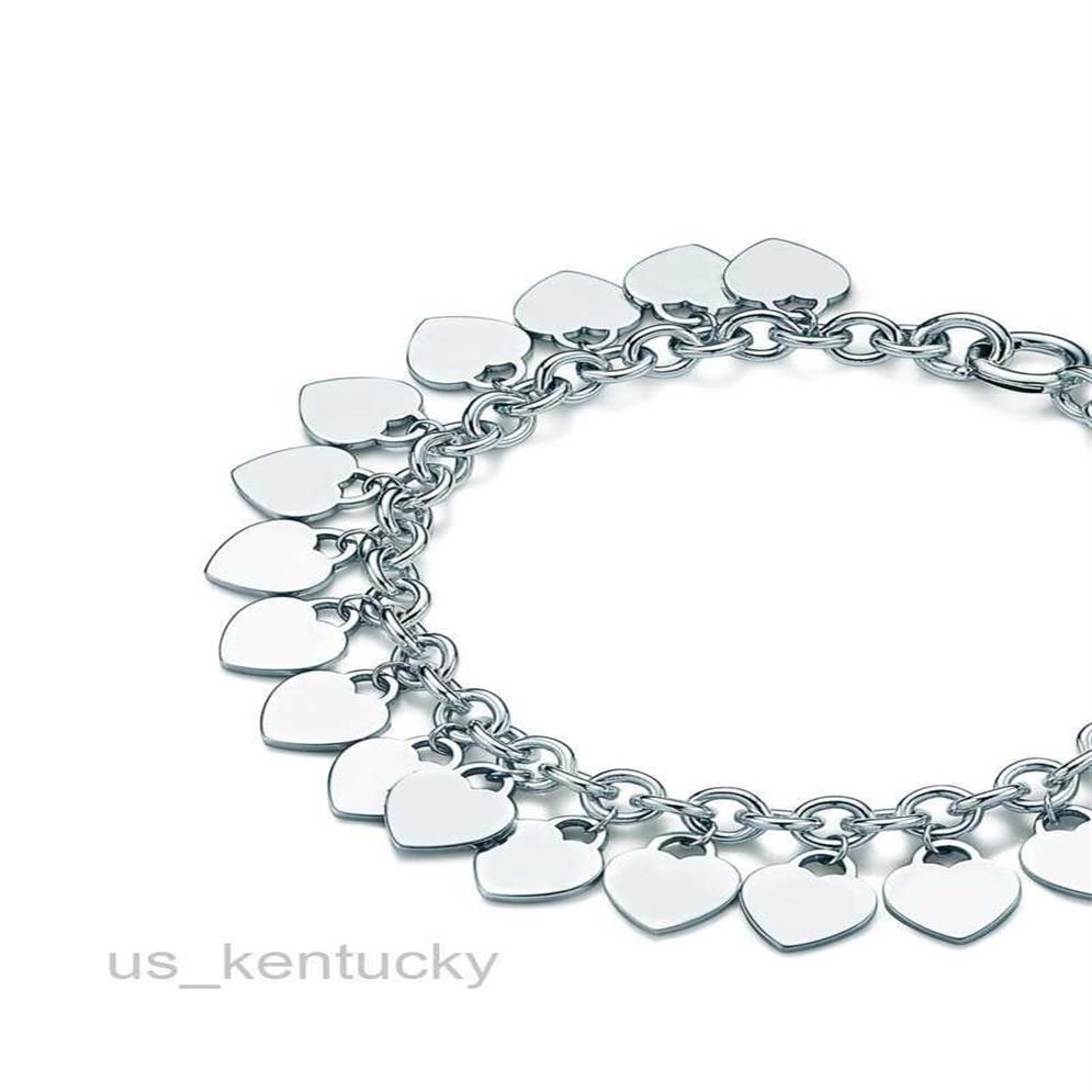 Urok Bracelets słynne 925 srebrne marki designerskie